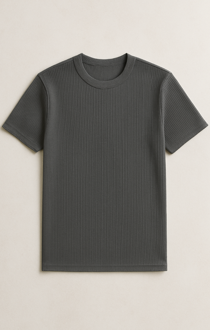 Men's Ribbed Cotton Shirt