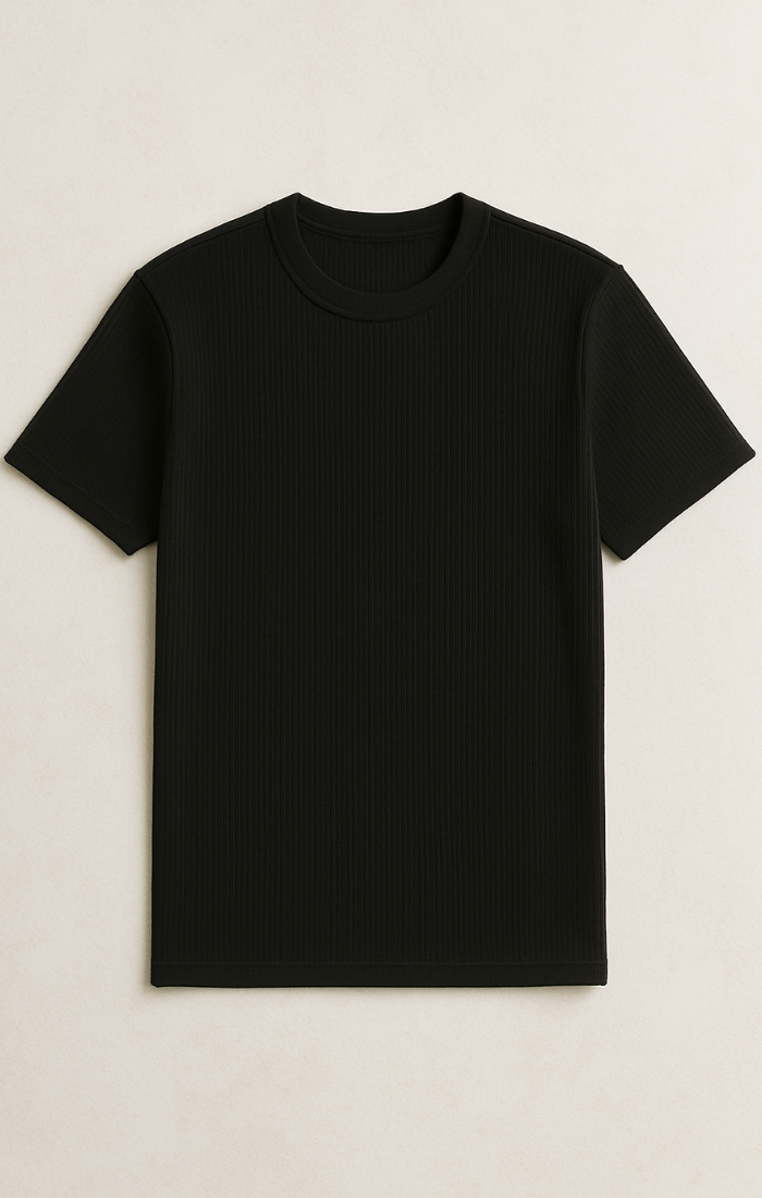 Men's Ribbed Cotton Shirt